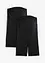 Zwangerschaps biker short (set van 2) met biologisch katoen, bonprix