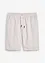 Bermuda met linnen, regular fit, bonprix