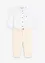 Body overhemd en chino (2-dlg. set) van puur katoen, bonprix