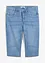 Lange stretch jeans bermuda, regular fit, bonprix