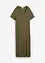 Comfortabele shirtjurk met split in maxilengte, bonprix