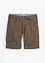 Cargo bermuda van puur katoen, relaxed fit, bonprix