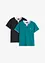 2-in-1 shirt, korte mouw (set van 2), bonprix