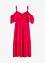 Jurk met volants van gestructureerde viscose, bonprix