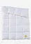 Donzen dekbed met geborduurd bloemenmotief en elegante biezen medium, bonprix