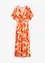 Maxi jurk met batikprint in een zachte viscosemix, bonprix