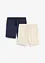 Jersey short ( set van 2) van puur katoen, bonprix