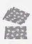 Placemats met bloemmotief van biologisch katoen (set van 4), bonprix