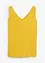 Linnen tanktop, bonprix