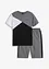 T-shirt en sweat bermuda (2-dlg. set), bonprix