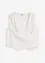 Linnen blousetop in wikkellook, bonprix