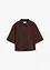 Cropped overhemdblouse met zijde, bonprix