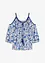 Shirt met kant van een zachte viscosemix, bonprix