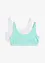 Bralette met biologisch katoen (set van 2), bonprix