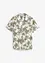 Overhemd met reverskraag en korte mouwen, slim fit, bonprix