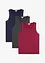 Tanktop (set van 3), bonprix
