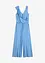 Jersey jumpsuit met volants, bonprix