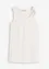 Geribde top met decoratieve gesp, bonprix