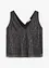 Cropped top met diep decolleté, bonprix