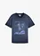 T-shirt in een verwassen look van biologisch katoen, bonprix