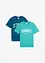 T-shirt van biologisch katoen (set van 2), bonprix
