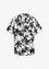 Overhemd van zachte viscose met korte mouwen, bonprix