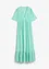 Maxi jurk met strokenrok van soepele viscose, bonprix