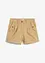 Twill short met hoge tailleband, bonprix
