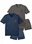 Shortama met katoen (4-dlg. set), bonprix