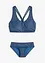 Bralette bikini in jeanslook (2-dlg. set), bonprix