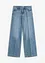 Wide leg jeans, low stretch, full length, bonprix