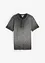 Henley shirt van biologisch katoen in washed out look, bonprix