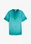 Henley shirt van biologisch katoen in washed out look, bonprix