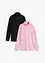 Longsleeve met col in een katoenmix (set van 2), bonprix
