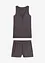 Shortama van zacht ribmateriaal, bonprix