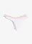 V-string met comfortabel katoen (set van 2), bonprix