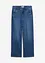Loose straight jeans  mid waist, bonprix