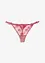 Tanga string met bloemenkant, bonprix