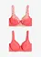 Beugel bh met sierlijk kant (set van 2), bonprix