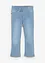 Mid waist bootcut jeans met comfy tailleband, bonprix