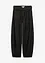 Barrel jeans mid waist met riem, bonprix