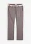 Regular fit chino met comfortband riem, straight, bonprix