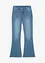 Flared jeans mid waist, bonprix