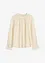 Kanten shirt met volants, bonprix