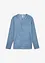 Henley shirt met lange mouwen in washed out look, bonprix