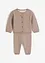 Jasje en broek in een katoenmix (2-dlg. set), bonprix