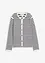 Vest met zijde, bonprix
