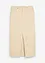 Twill rok met franjes, bonprix