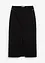 Twill rok met franjes, bonprix