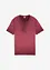 Henley shirt van biologisch katoen in washed out look, bonprix